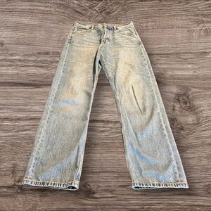 Aeropostale Women’s 90s Baggy Button Fly Jeans Size 8 R